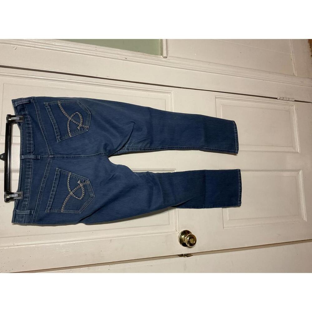 Riders by Lee Modern Fit Skinny plus size 14P blue jeans - Picture 2 of 8